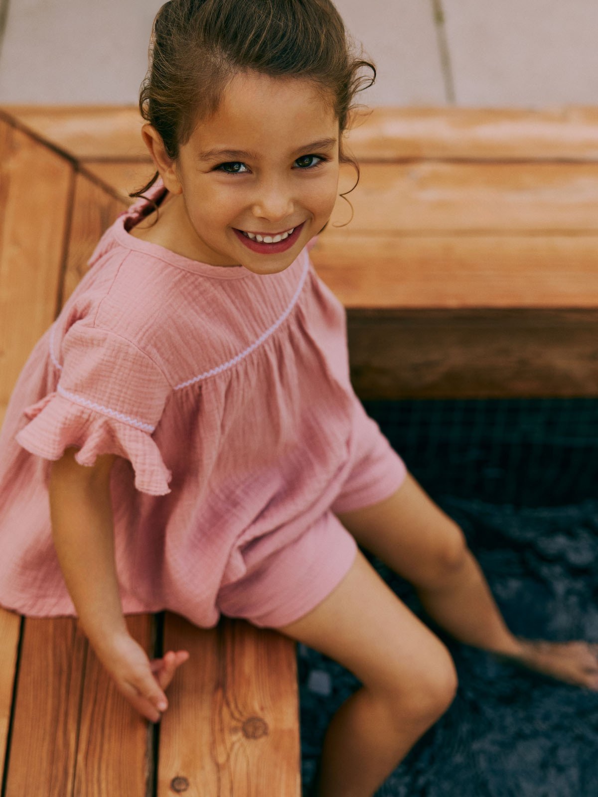 Gullkorn Cassie Sett Grårosa