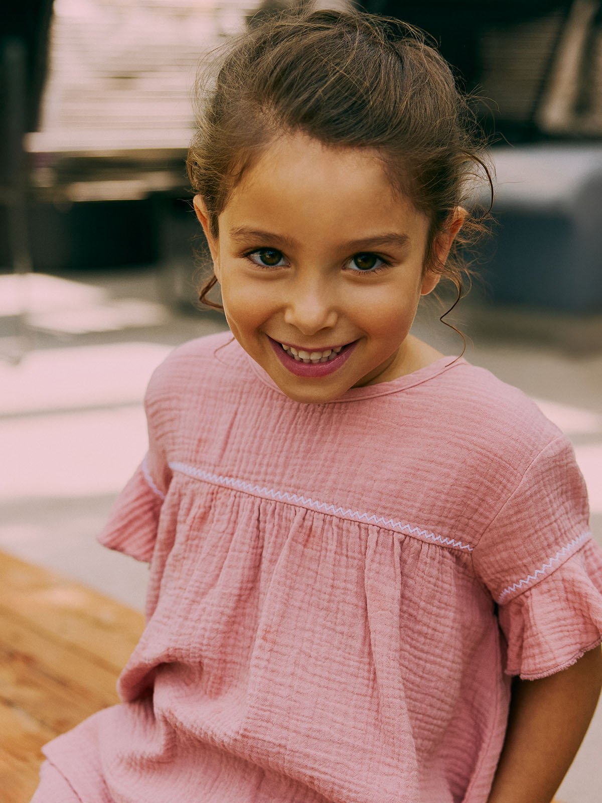 Gullkorn Cassie Sett Grårosa