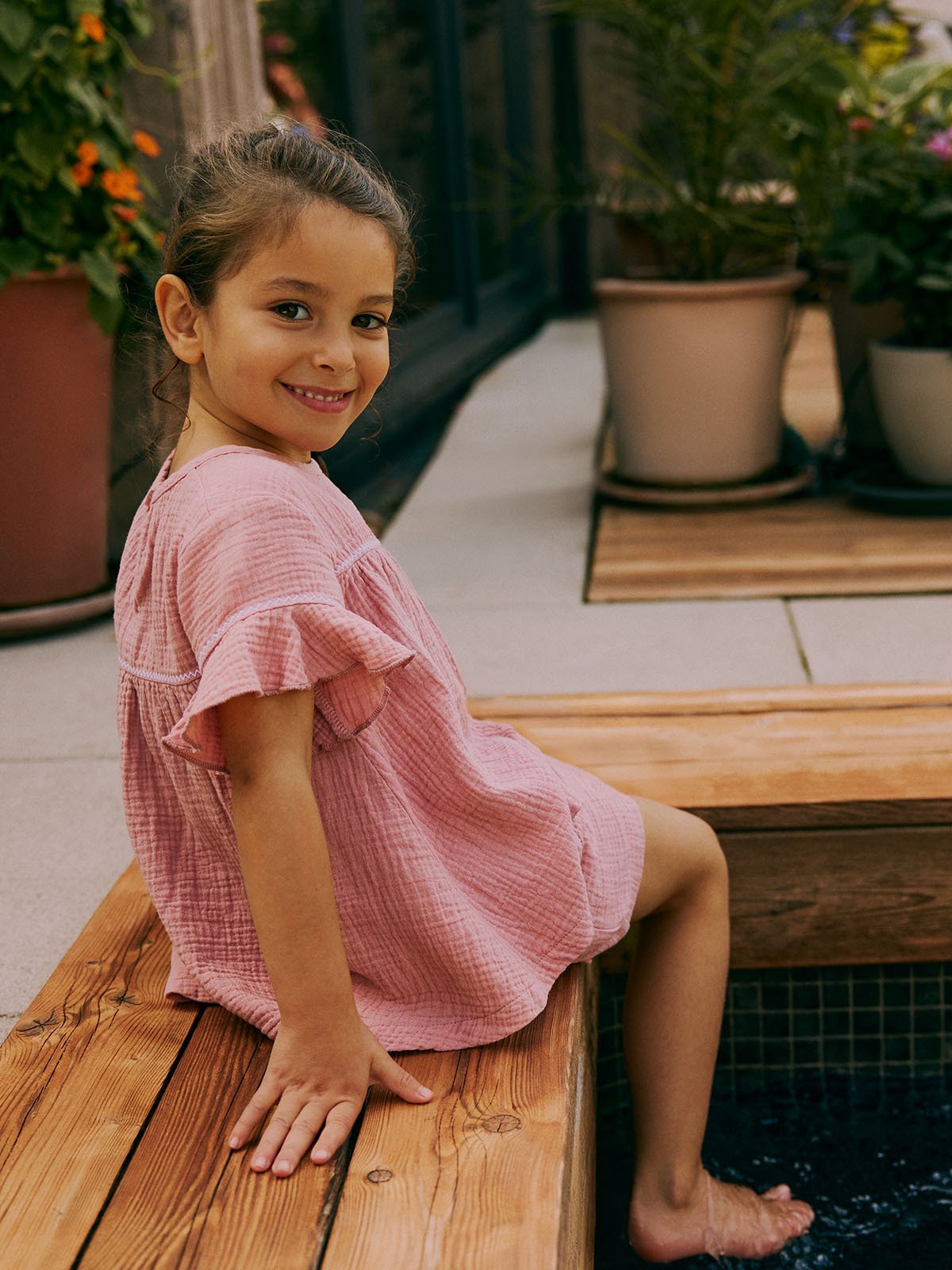 Gullkorn Cassie Sett Grårosa