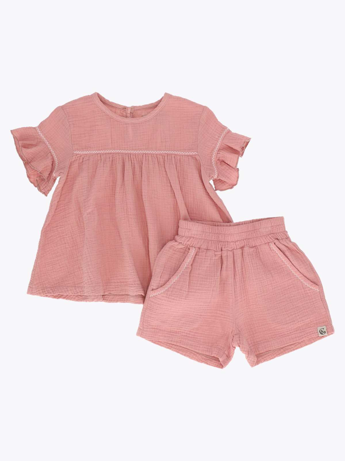 Gullkorn Cassie Sett Grårosa