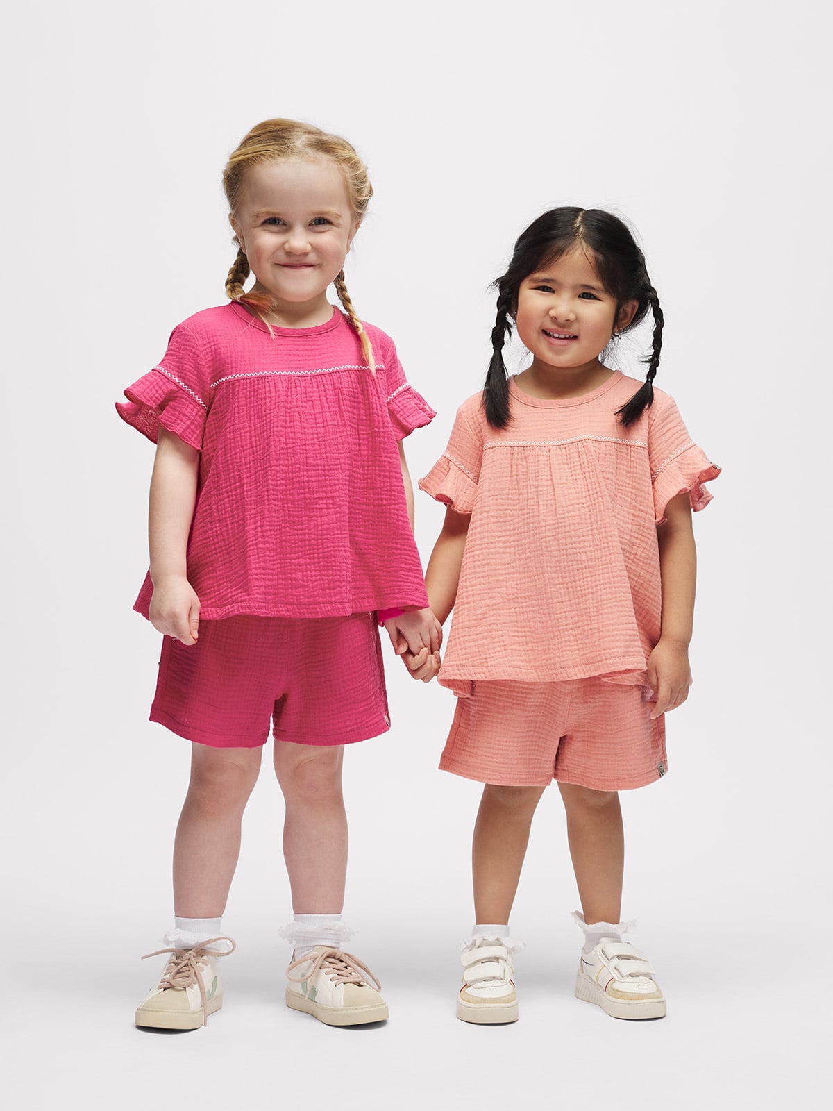 Gullkorn Cassie Sett Varm Rosa