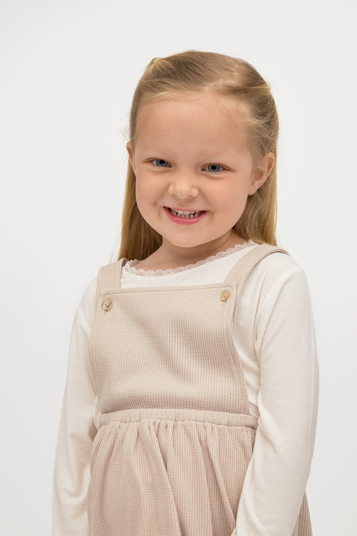 Gullkorn Kvarts Genser Krem