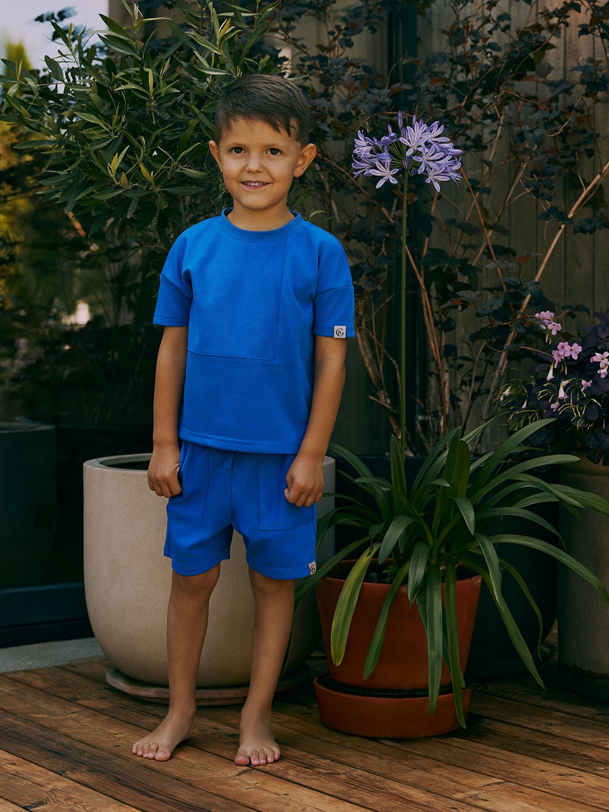 Gullkorn Poro Sett Blå