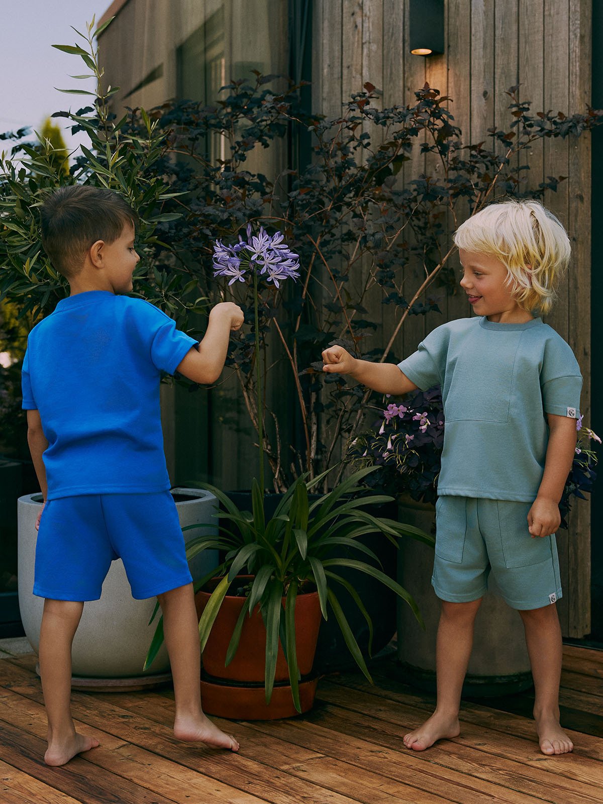 Gullkorn Poro Sett Blå