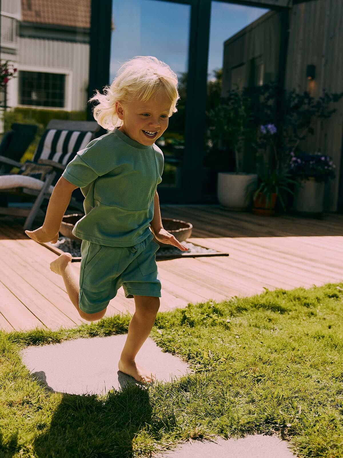 Gullkorn Poro Sett Grønn Tåke