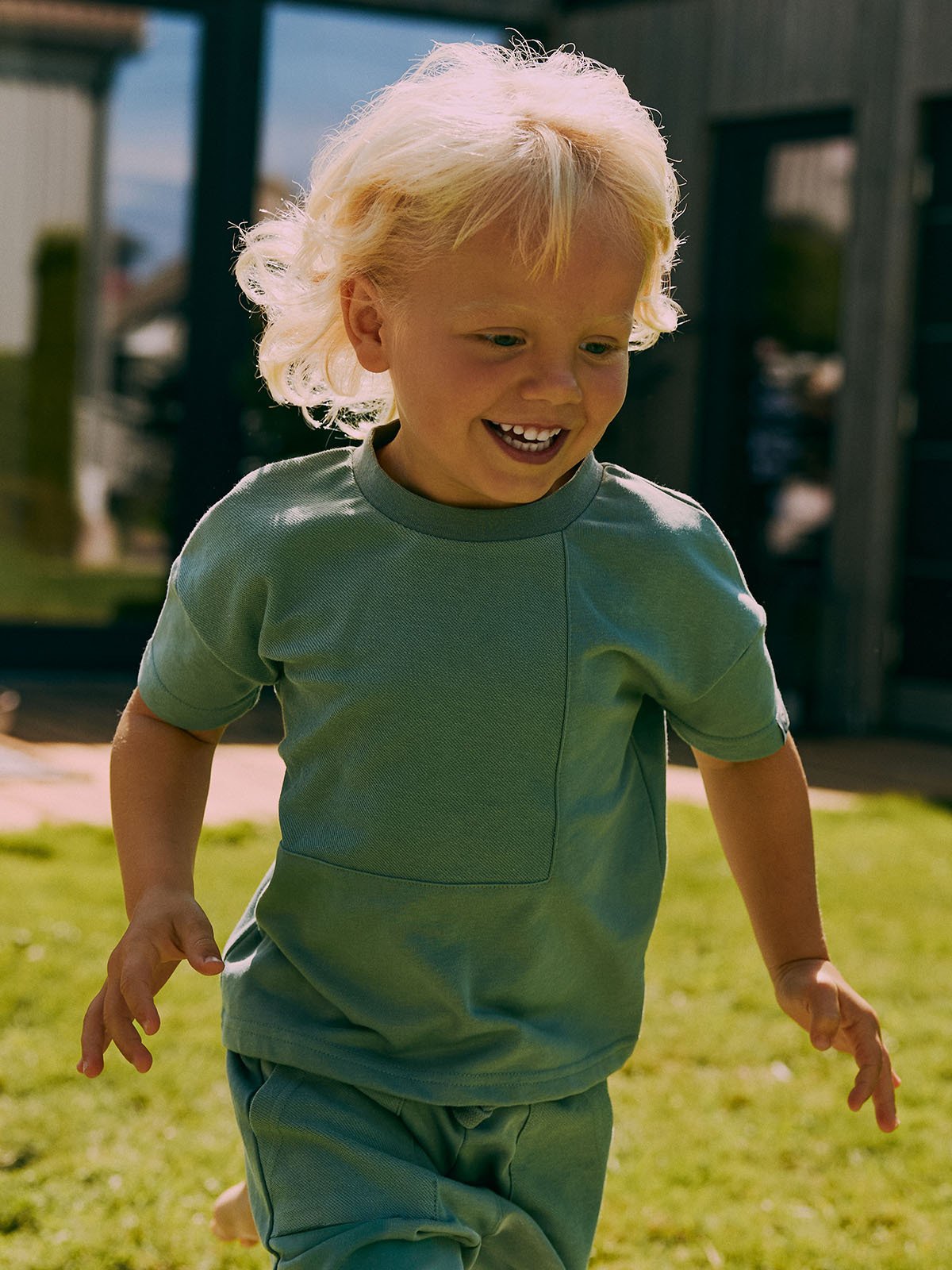 Gullkorn Poro Sett Grønn Tåke