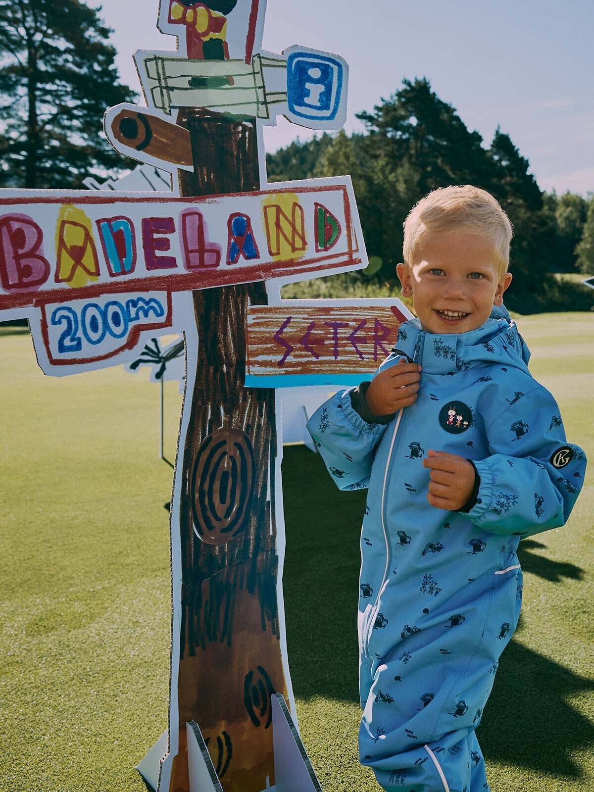 Gullkorn Bukkene Skalldress Lys Blå (P)