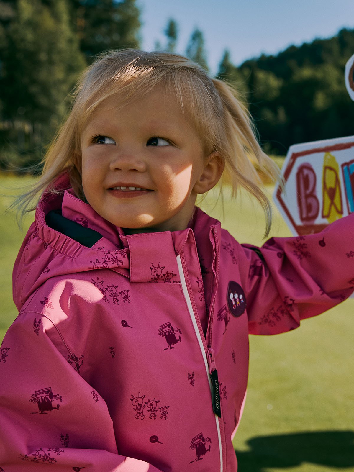 Gullkorn Bukkene Skalldress Varm Rosa (P)