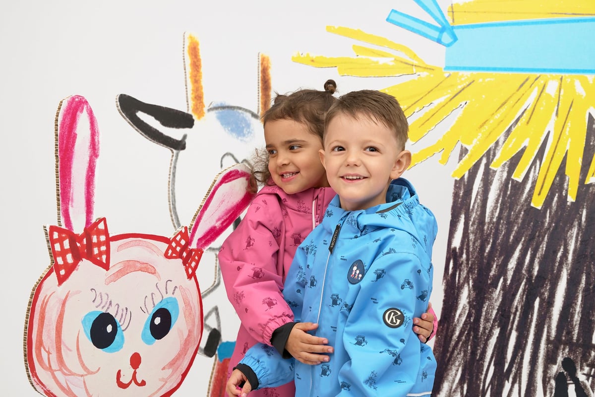 Gullkorn Bukkene Skalldress Varm Rosa (P)