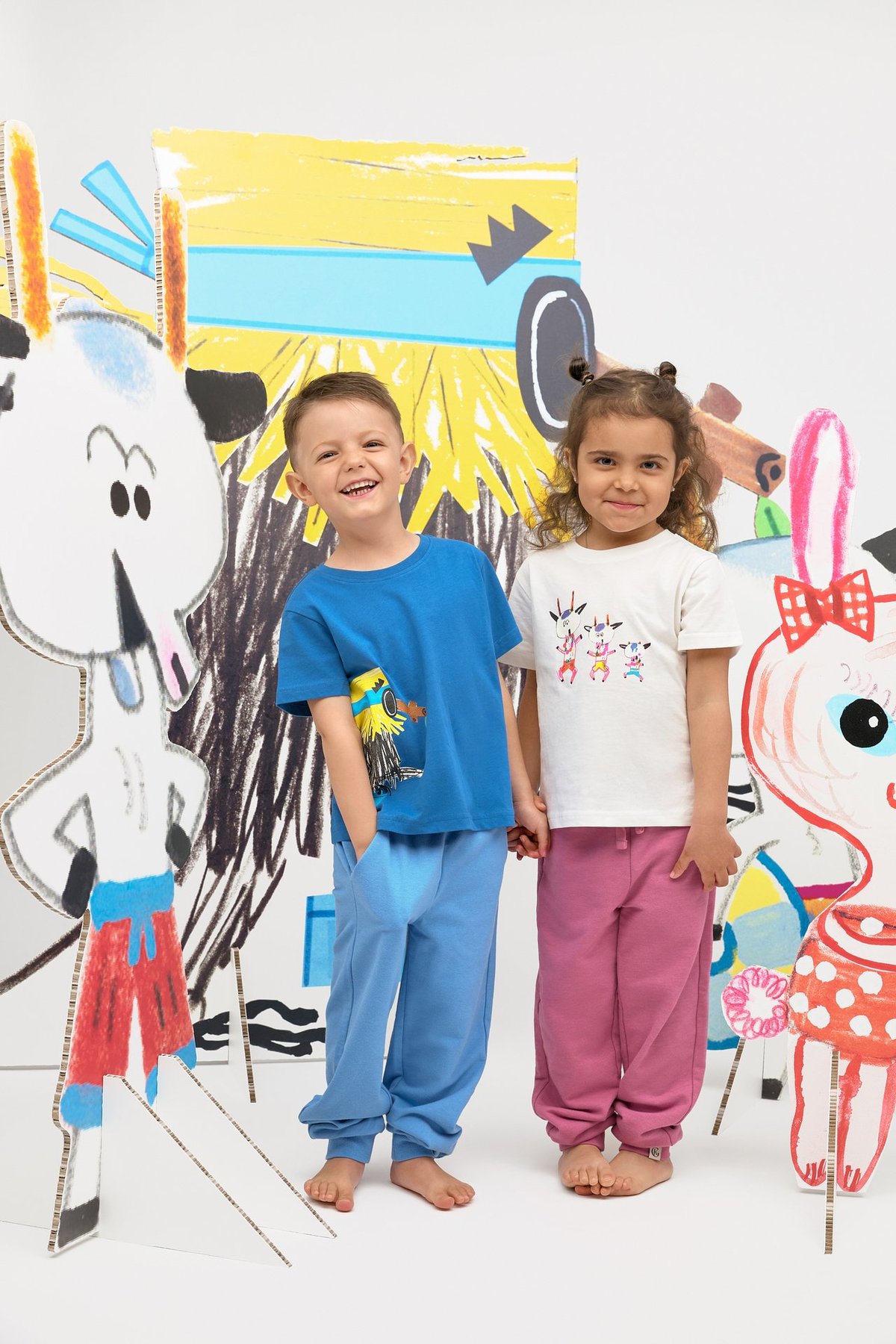 Gullkorn Bukkene T-Skjorte Hvit (P)