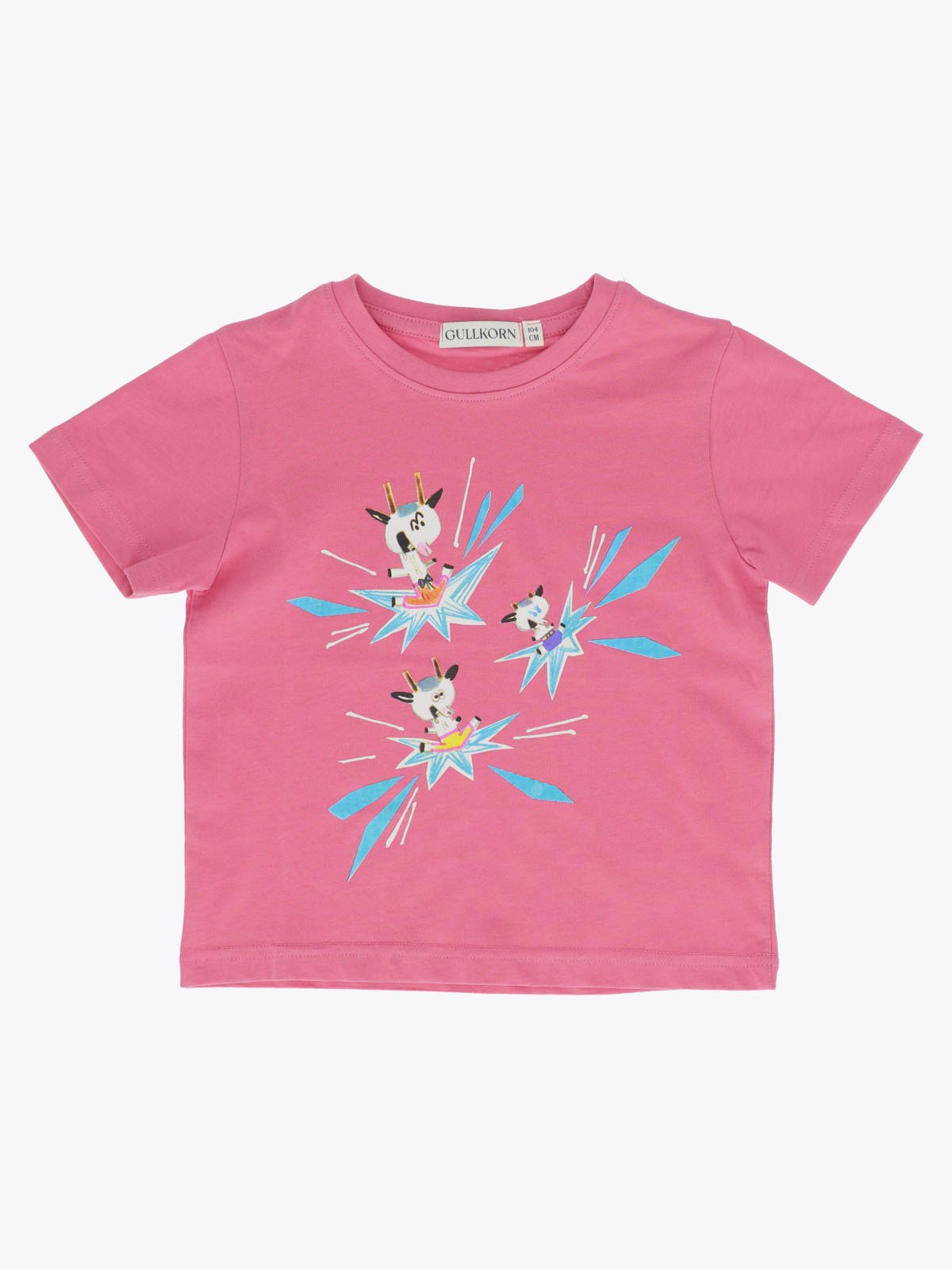 Gullkorn Bukkene T-Skjorte Rosa (P)