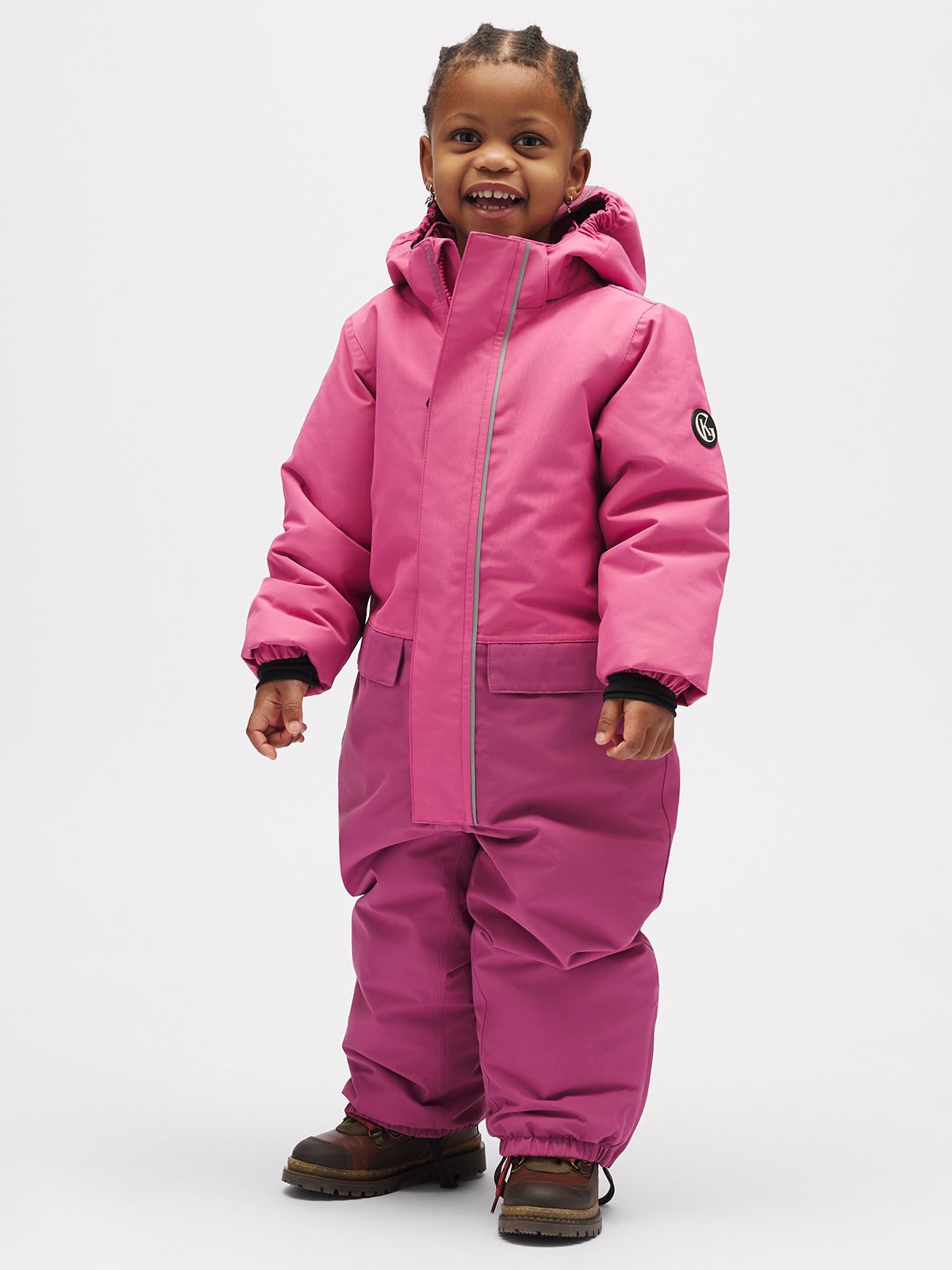 Gullkorn Monzo Vinterdress Fransk Rosa