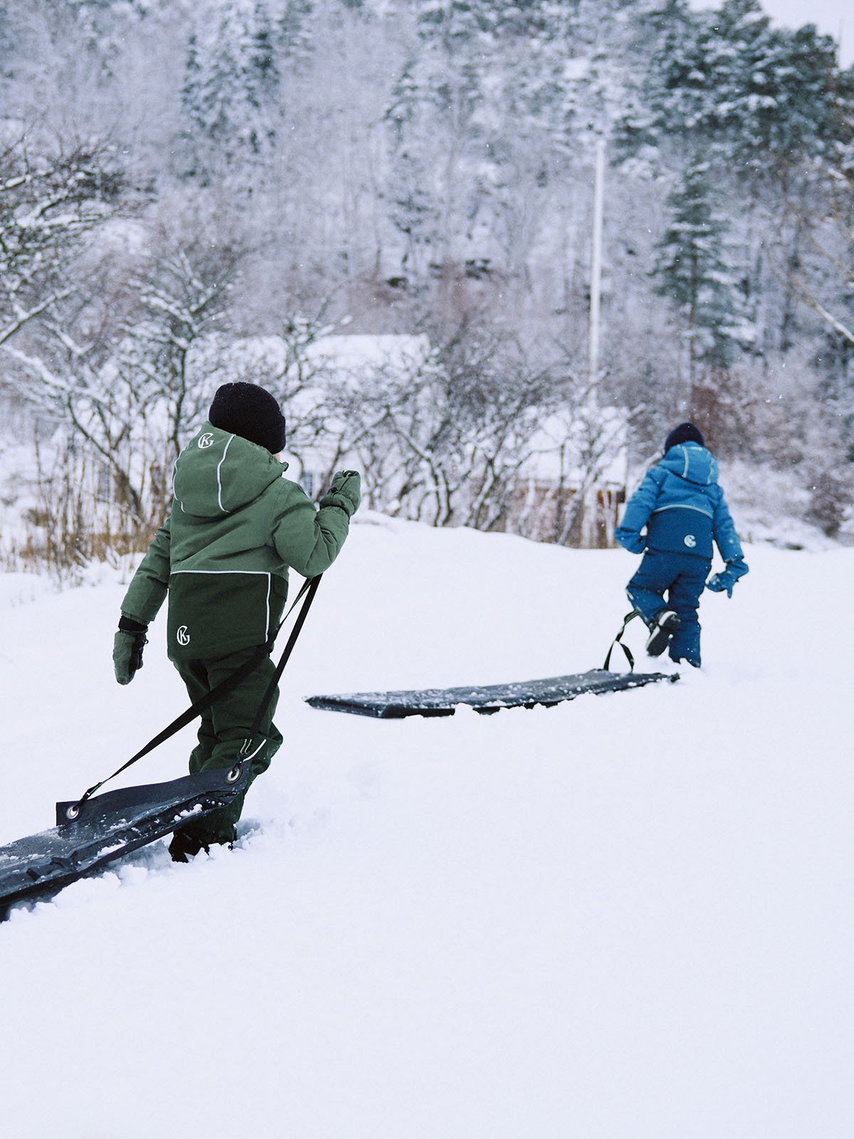 Gullkorn Monzo Vinter Jakke Mørk Blå