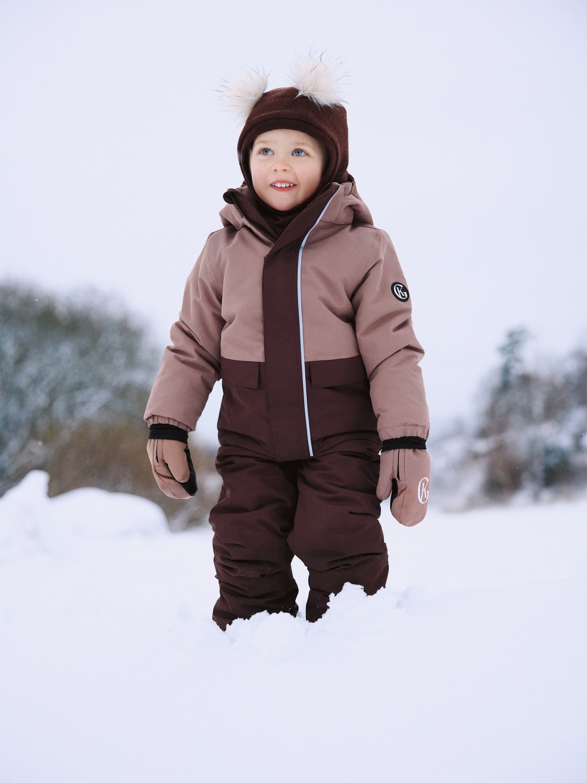 Gullkorn Monzo Vinter Bukse Brun
