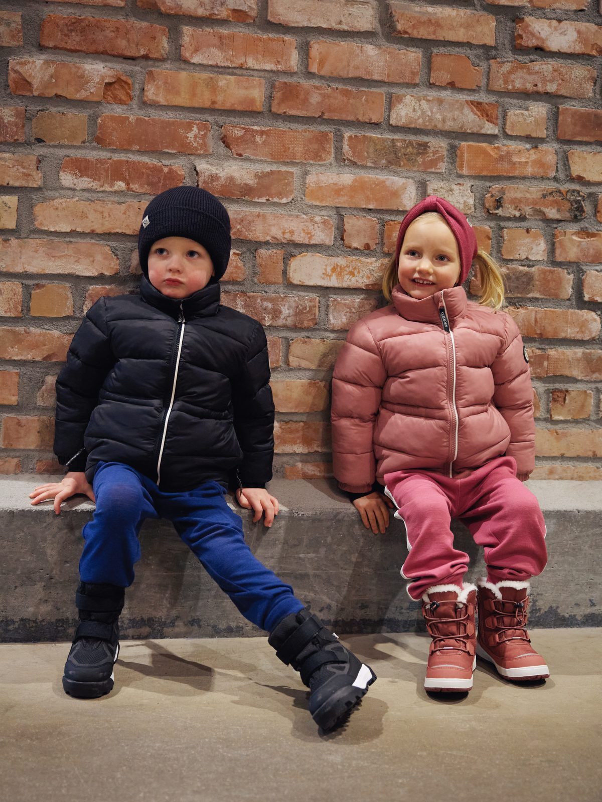 Gullkorn Poro Puffer Jakke Rosentre