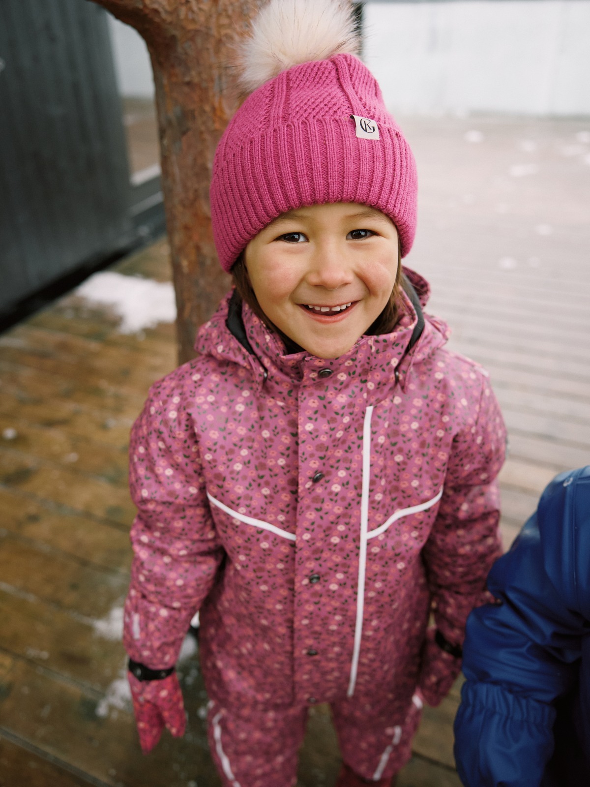 Gullkorn Slush Vinter Regndress Fløyelsrosa (P)