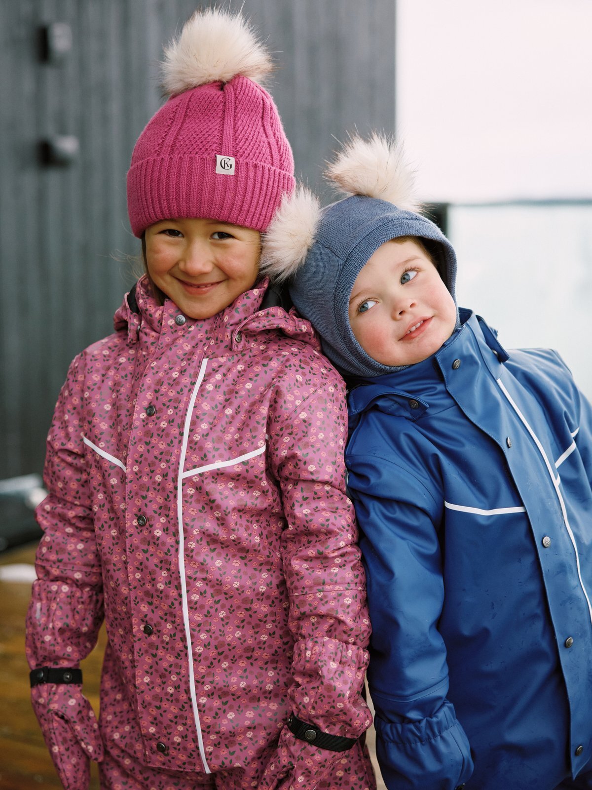 Gullkorn Slush Vinter Regndress Fløyelsrosa (P)