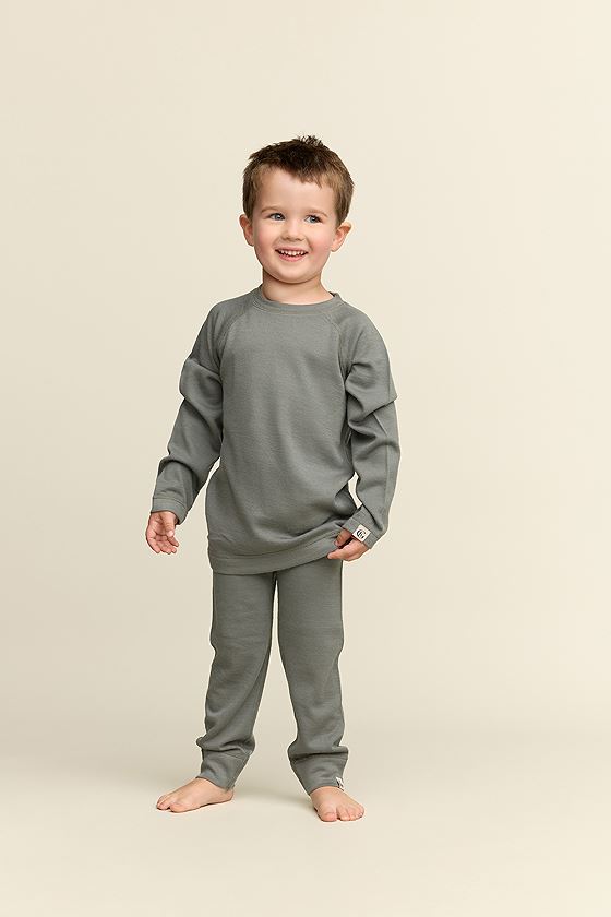 Gullkorn Gullull Wool Sweater Matt Grønn