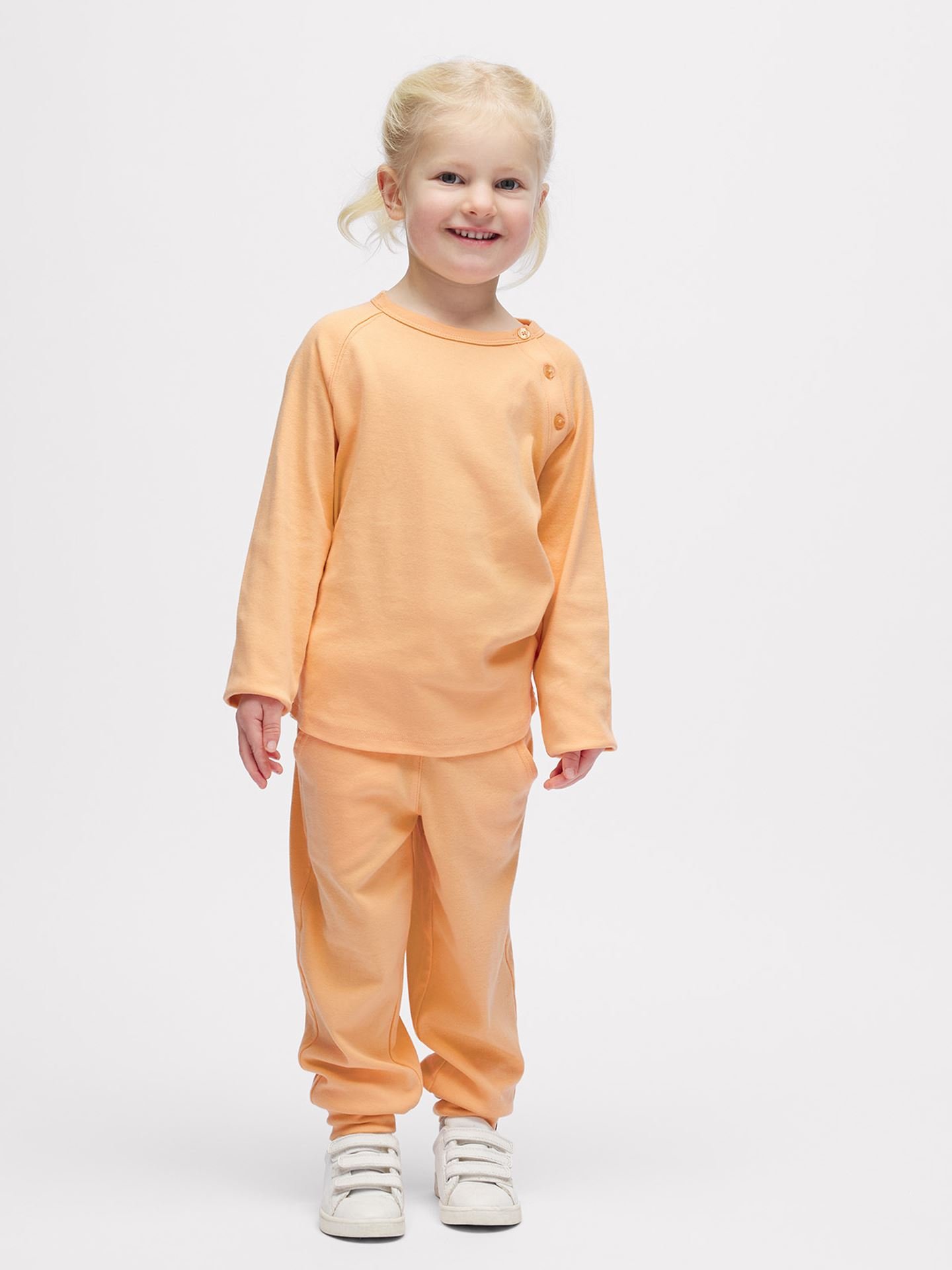 Gullkorn Villvette Bukse Fersken