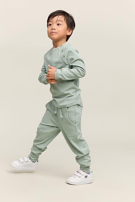 Gullkorn Villvette Bukse Grågrønn