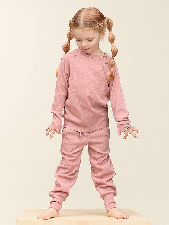 Gullkorn Villvette Ull Longsleeve LillaRosa