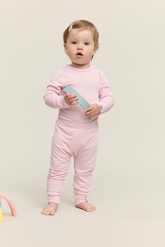 Gullkorn Vennen Baby Sett Lys Rosa