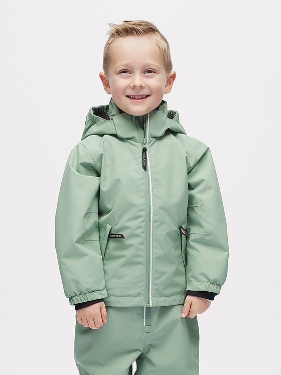 Gullkorn Tach Skalljakke Grønn Tåke