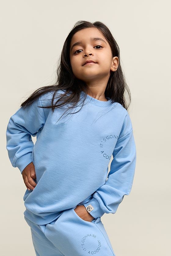 Gullkorn Leu Sett Himmelblå