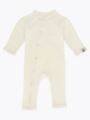 Gullkorn Vakke Ull Babydress Hvit