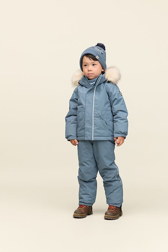 Gullkorn Salt Vinterjakke Denimblå