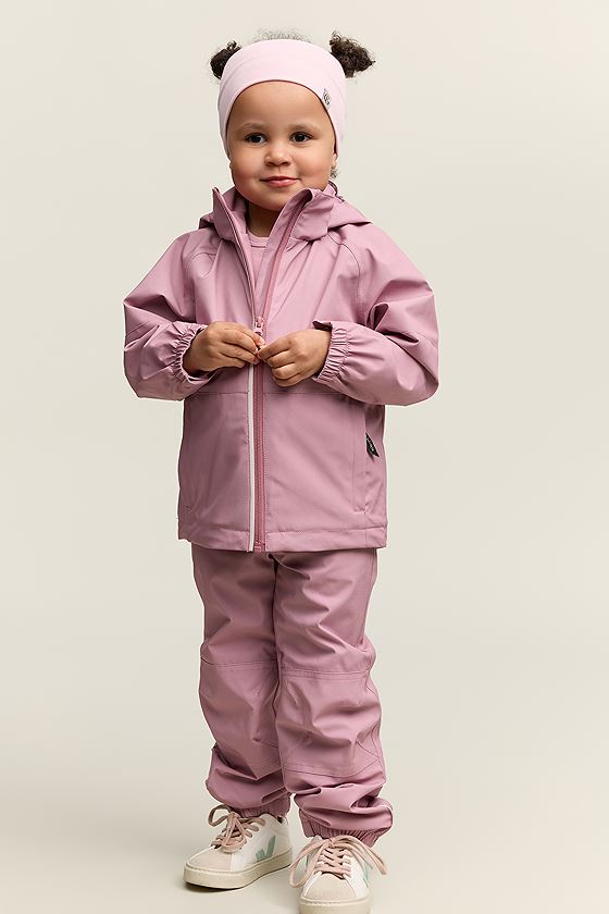 Gullkorn Skarn Skalljakke Mørk Rosa