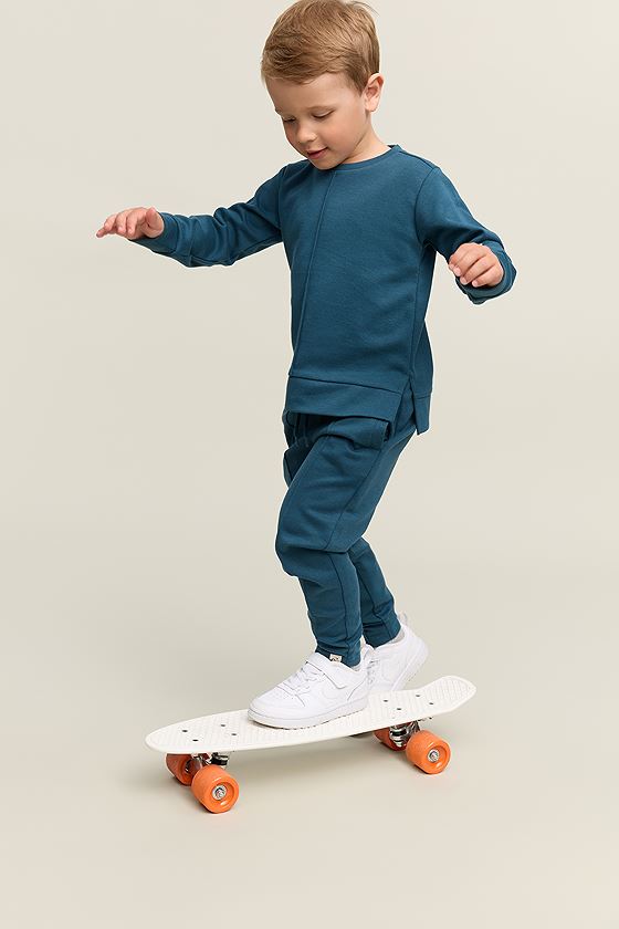 Gullkorn Perio Bukse Blågrønn