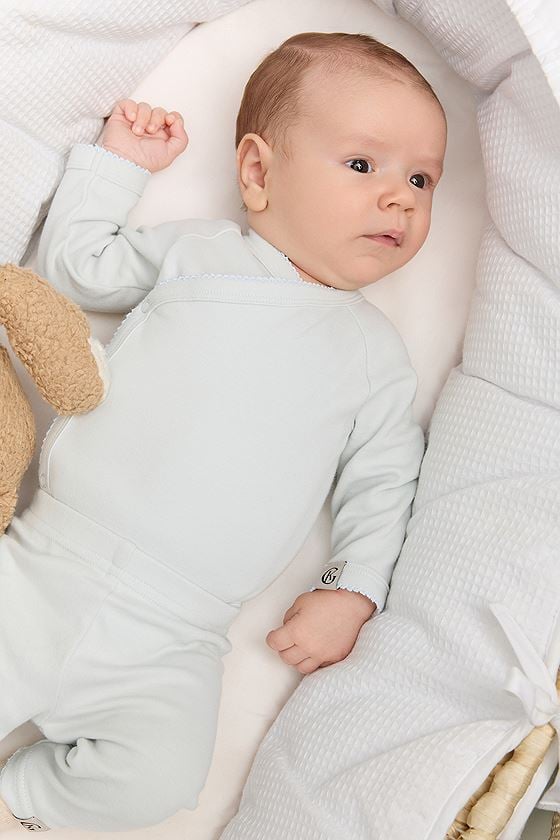 Gullkorn Vakke Babybukse Blå Dis