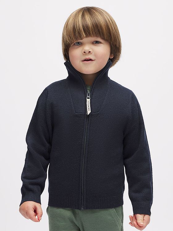 Gullkorn Pental Ull Jakke Marine