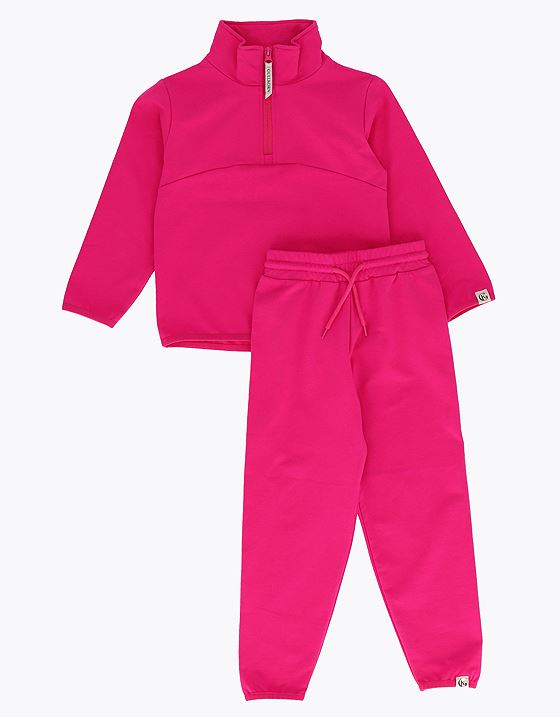 Gullkorn Natri Joggedress Bringebær