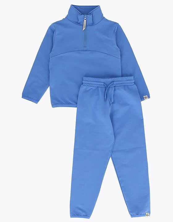 Gullkorn Natri Joggedress Tåkeblå