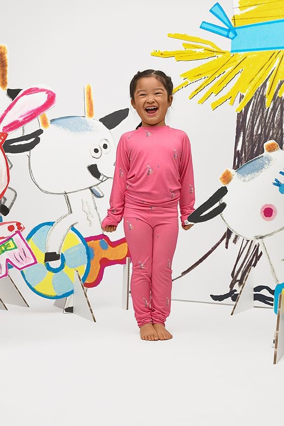 Gullkorn Bukkene Undertøy Rosa (P)