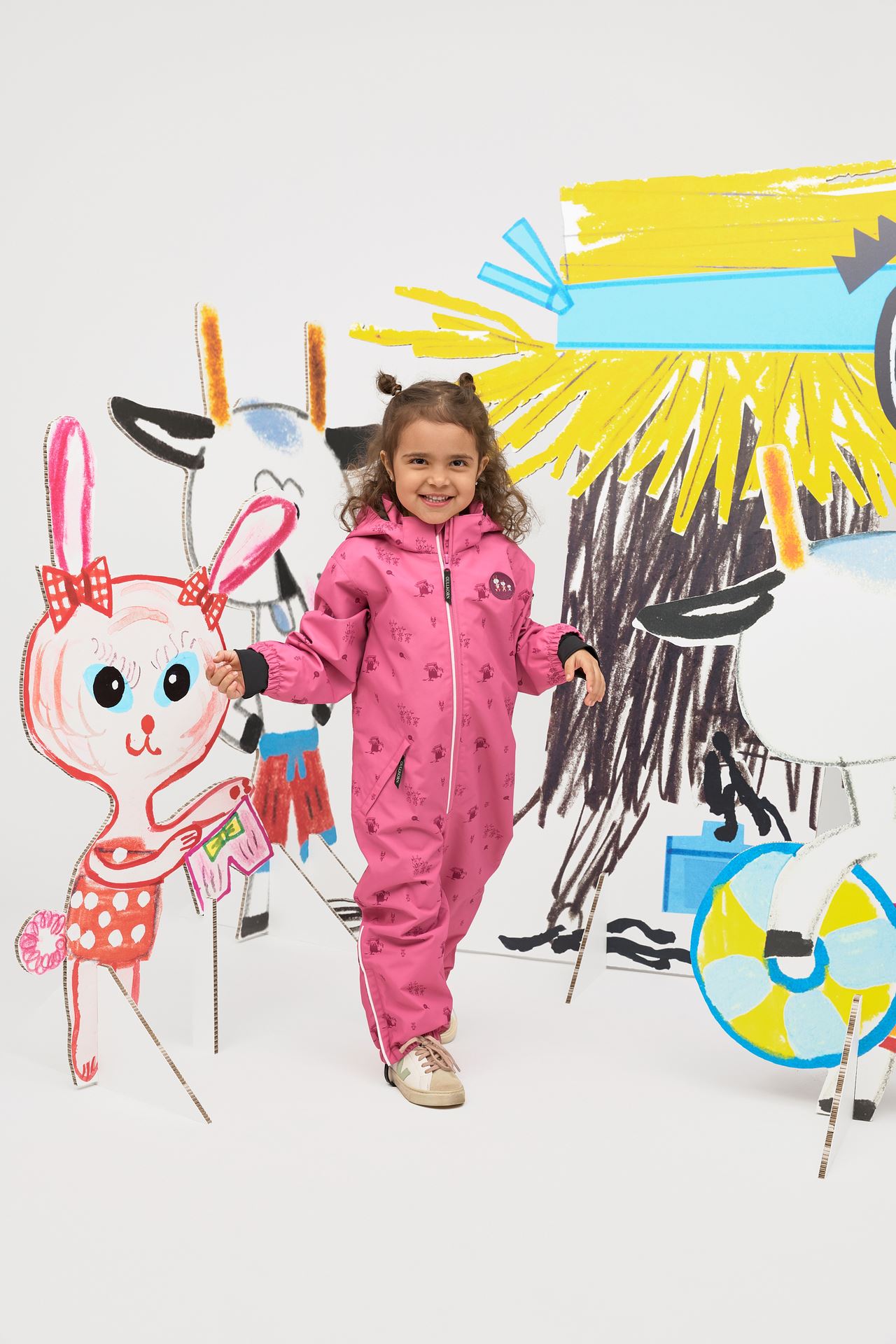 Gullkorn Bukkene Skalldress Varm Rosa (P)