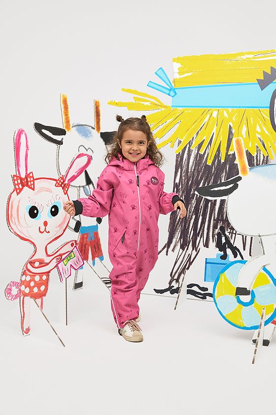 Gullkorn Bukkene Skalldress Varm Rosa (P)