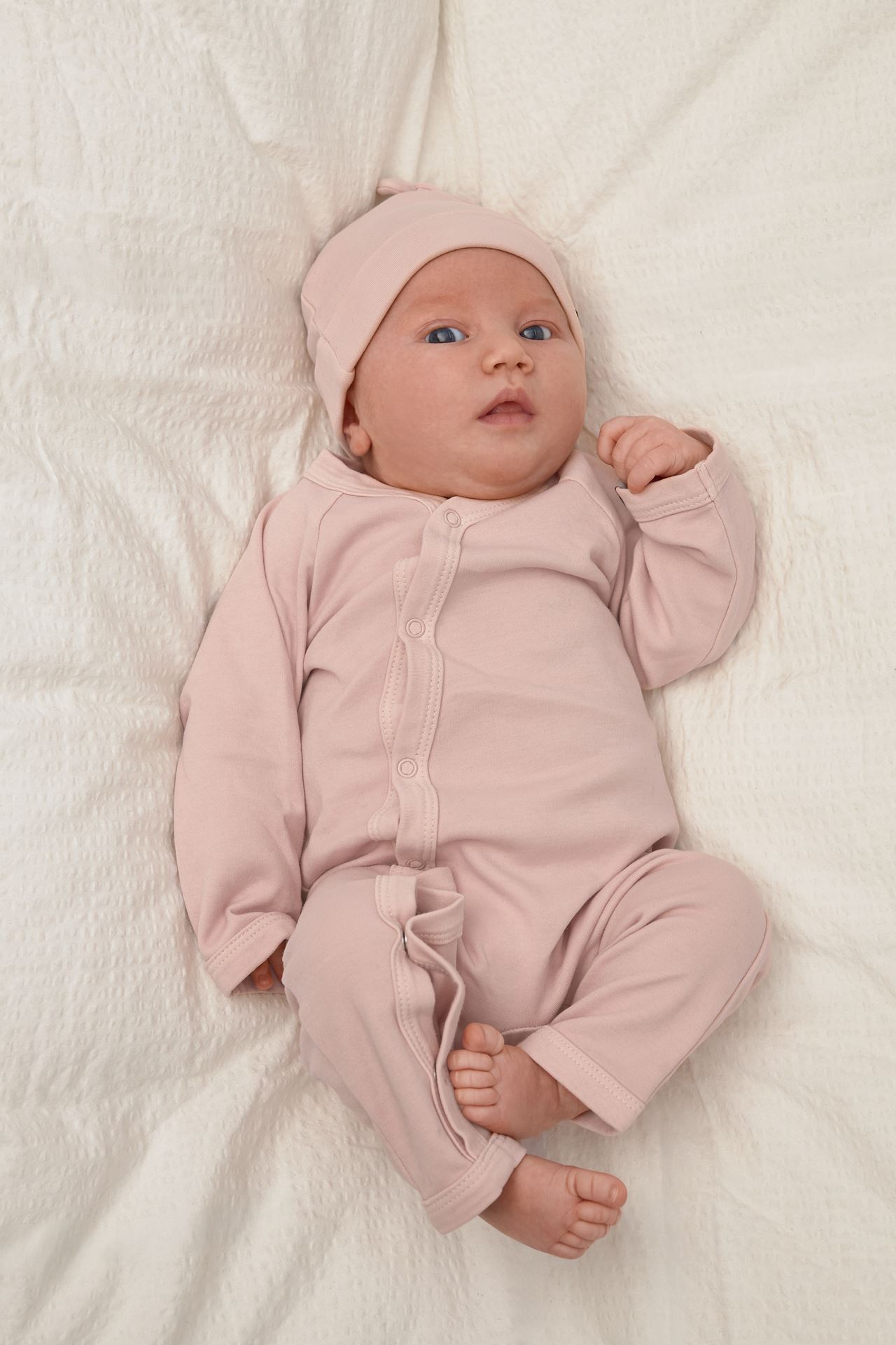 Gullkorn Vakke Babydress Støvrosa